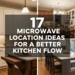 17 Microwave Location Ideas for a Better Kitchen Flow