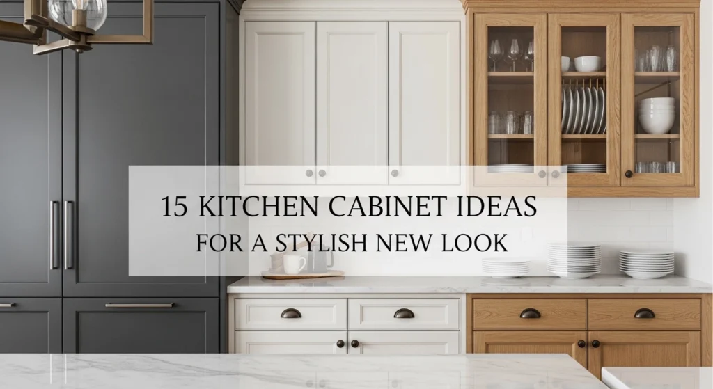 15 Kitchen Cabinet Ideas for a Stylish New Look