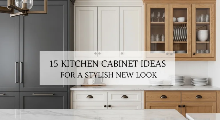15 Kitchen Cabinet Ideas for a Stylish New Look