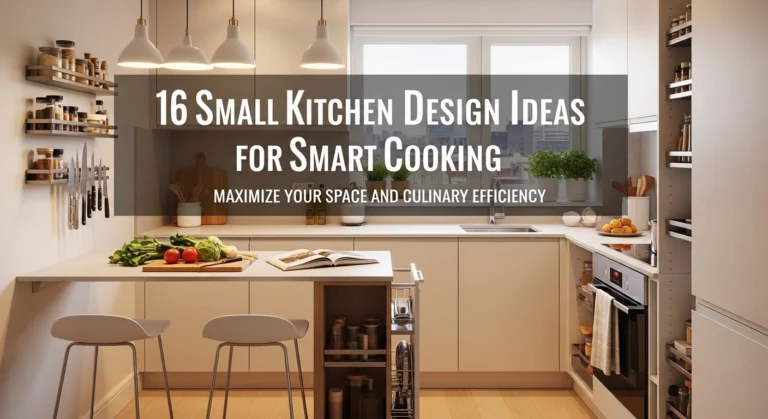 16 Small Kitchen Design Ideas for Smart Cooking