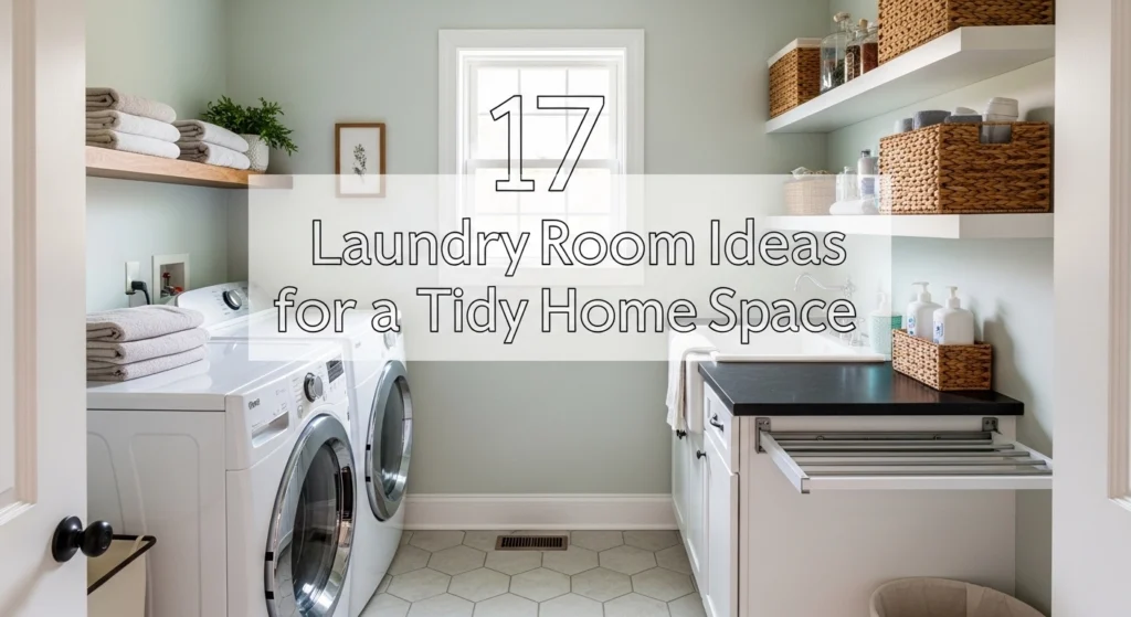 17 Small Laundry Room Ideas for a Tidy Home Space