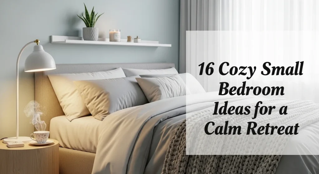 16 Cozy Small Bedroom Ideas for a Calm Retreat