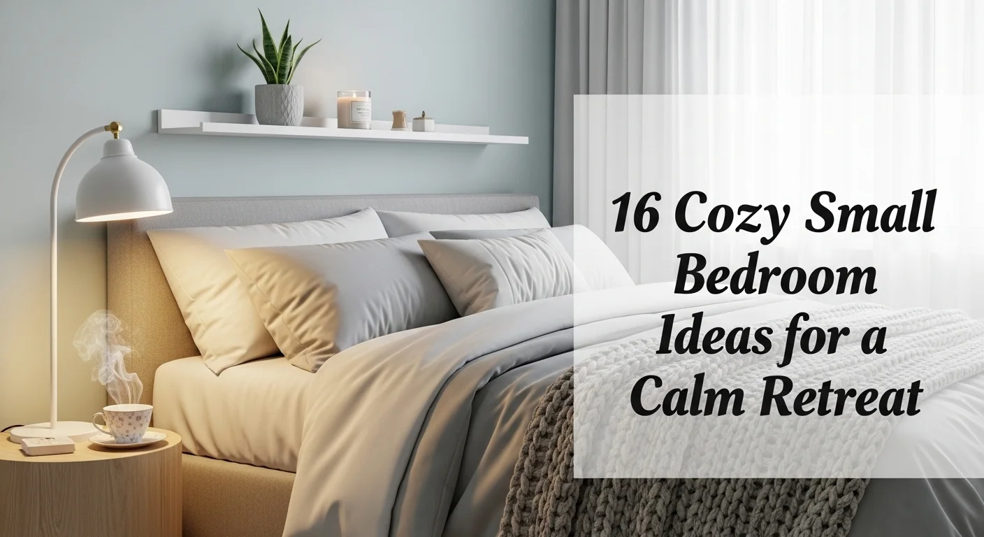 16 Cozy Small Bedroom Ideas for a Calm Retreat