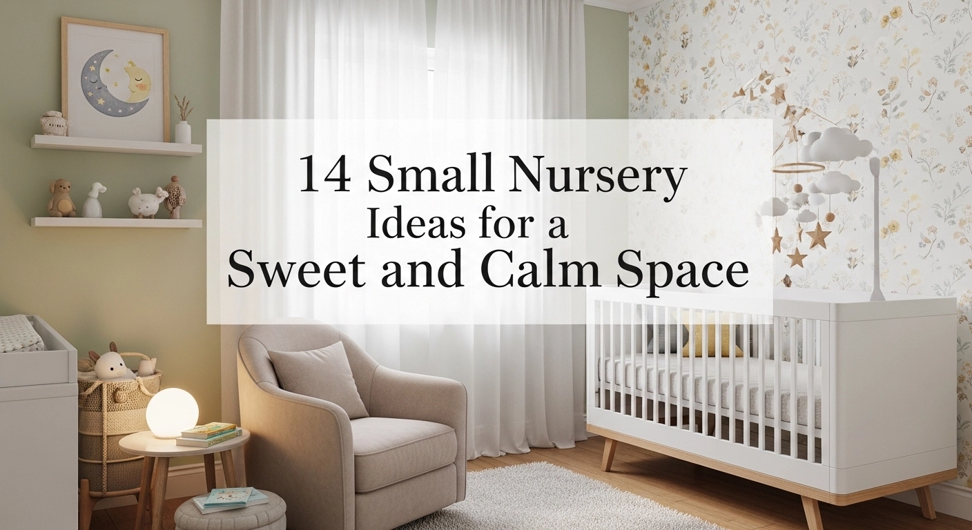 14 Small Nursery Ideas for a Sweet and Calm Space