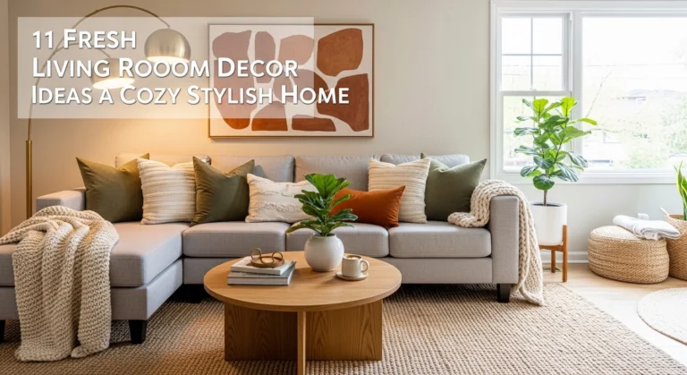11 Fresh Living Room Decor Ideas For A Cozy Stylish Home