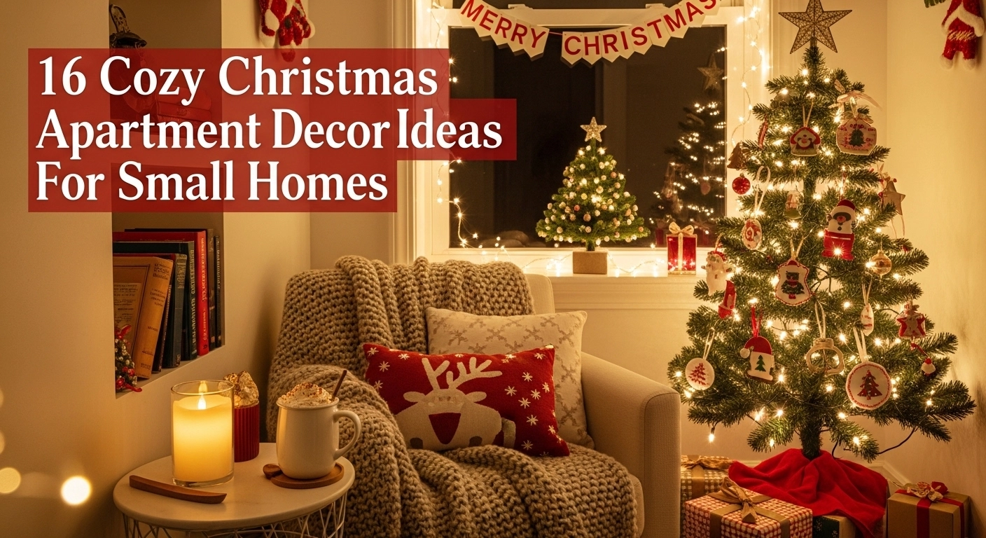16 Cozy Christmas Apartment Decor Ideas For Small Homes