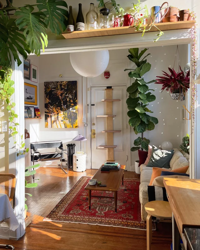 Keep decor personal but light