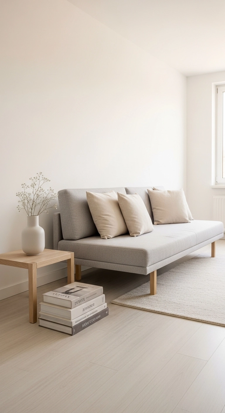 White living room ideas with minimal decor and clean styling