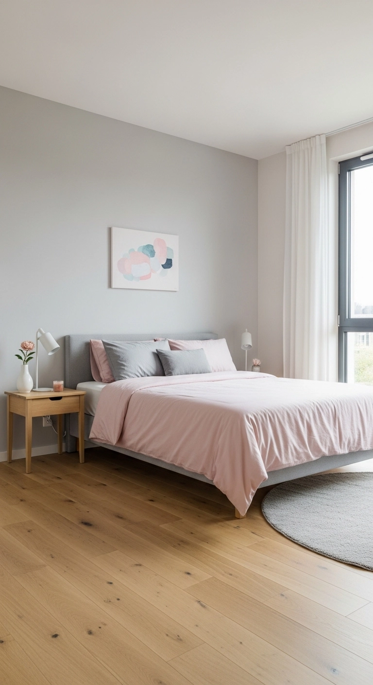 girly room dcore ideas with open space and minimal feminine decor