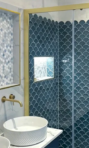 Opt for Smaller Sleeker Tiles