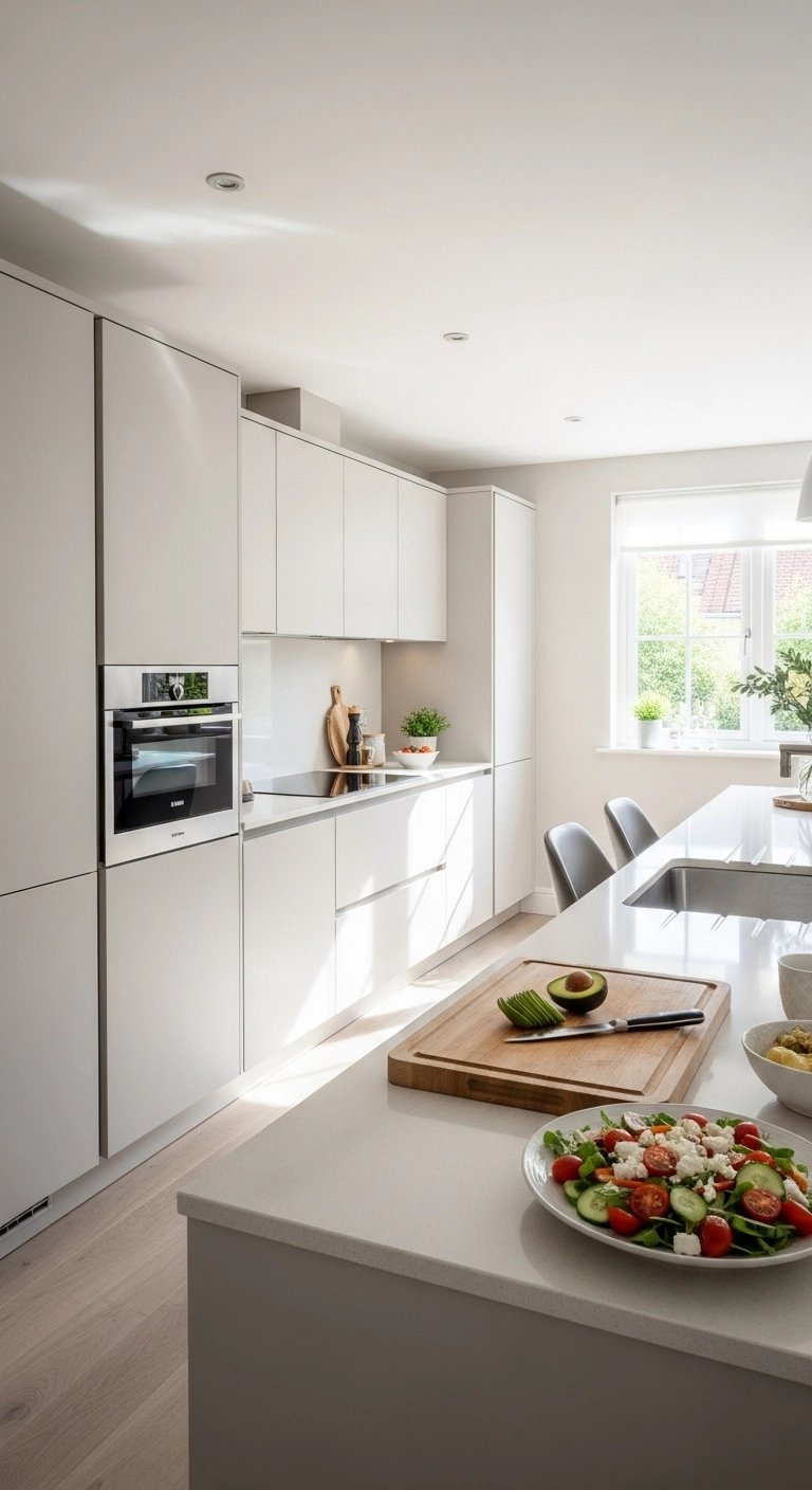 microwave location ideas with the microwave near a prep counter