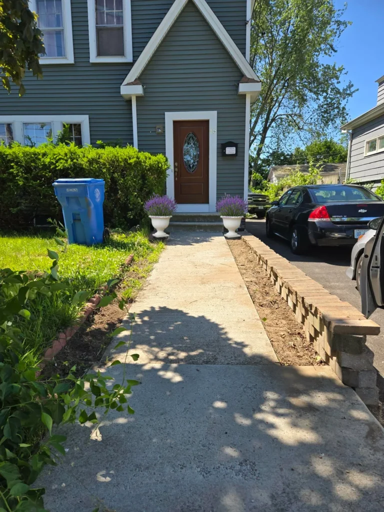 Shape the Walkway So the Entry Feels Clear