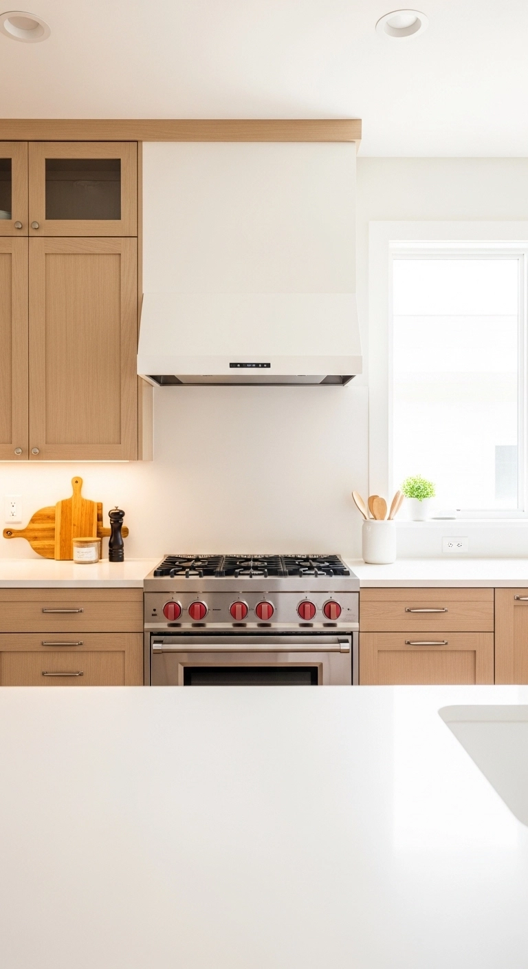 kitchen vent hood ideas with a simple clean hood over the range
