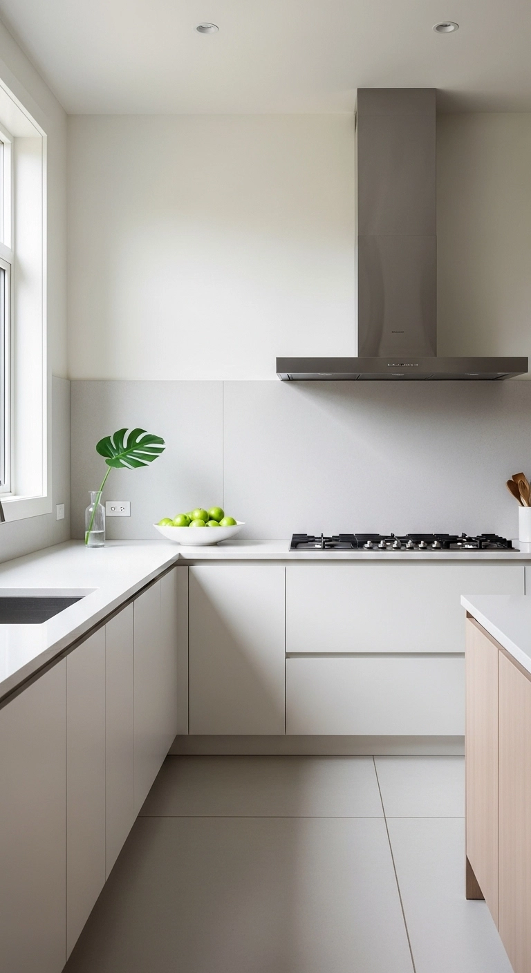 kitchen hood ideas with a simple hood in a modern kitchen