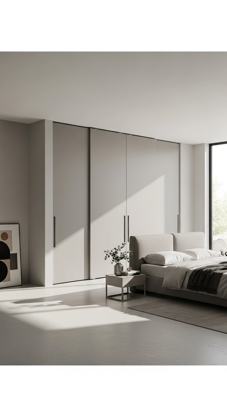 wardrobe decor ideas with sliding wardrobe doors