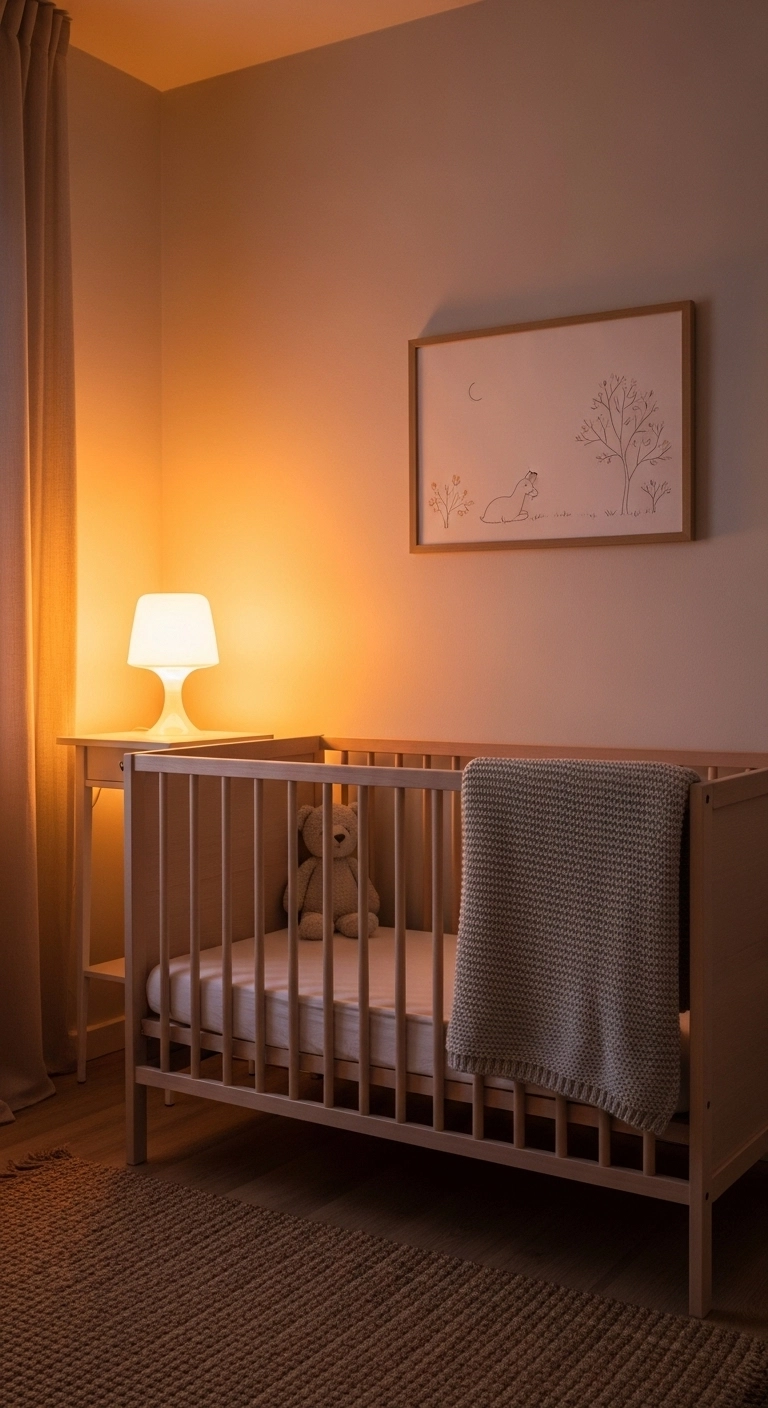 Small nursery ideas with a soft neutral color palette