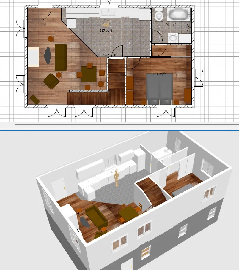 Start with a layout that feels easy to walk through