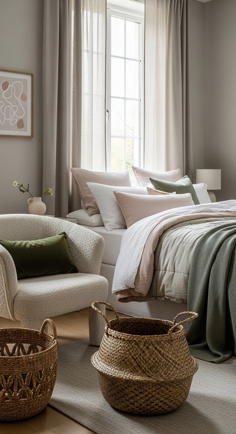 girly room dcore ideas with rich textures and soft feminine decor