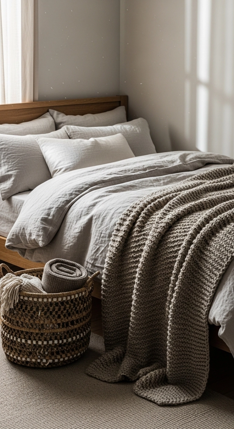 small room decor ideas with layered textures for warmth