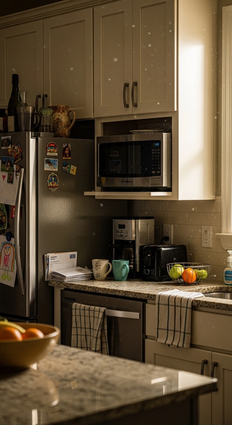 microwave location ideas based on everyday user needs