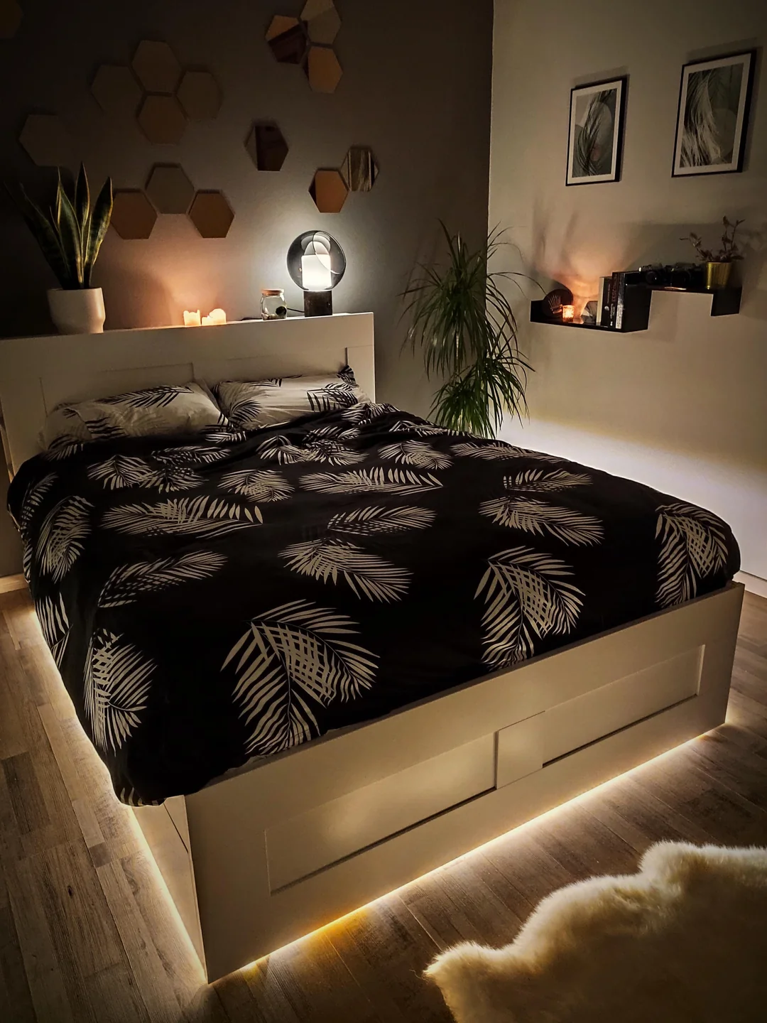 modern bedroom lighting ideas
