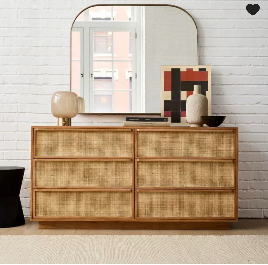 dresser styling modern bedroom
