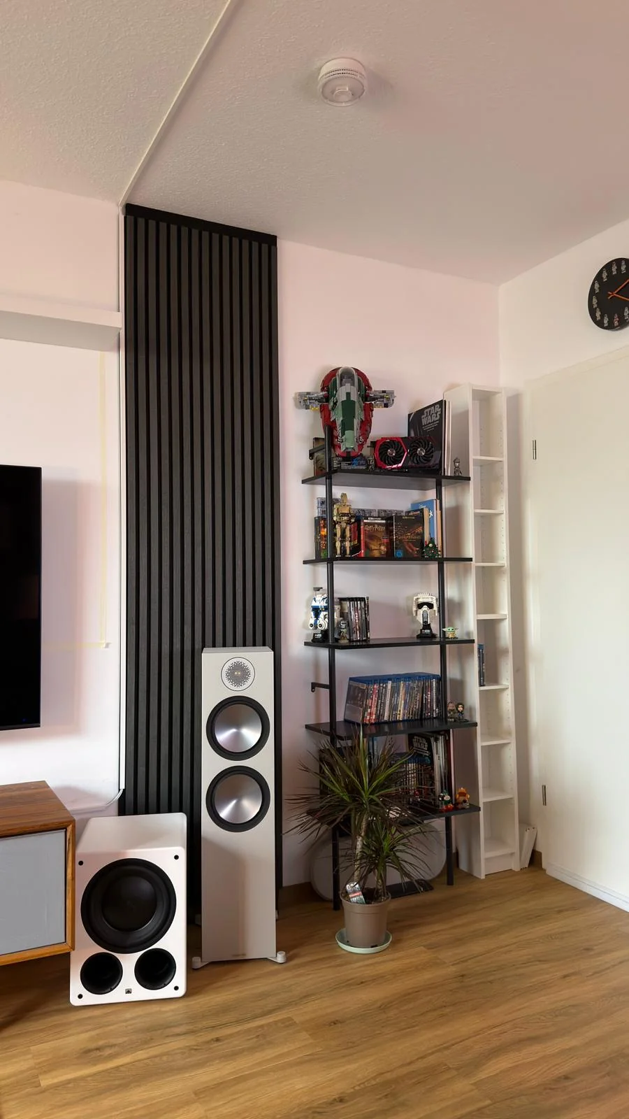 gaming room speaker setup