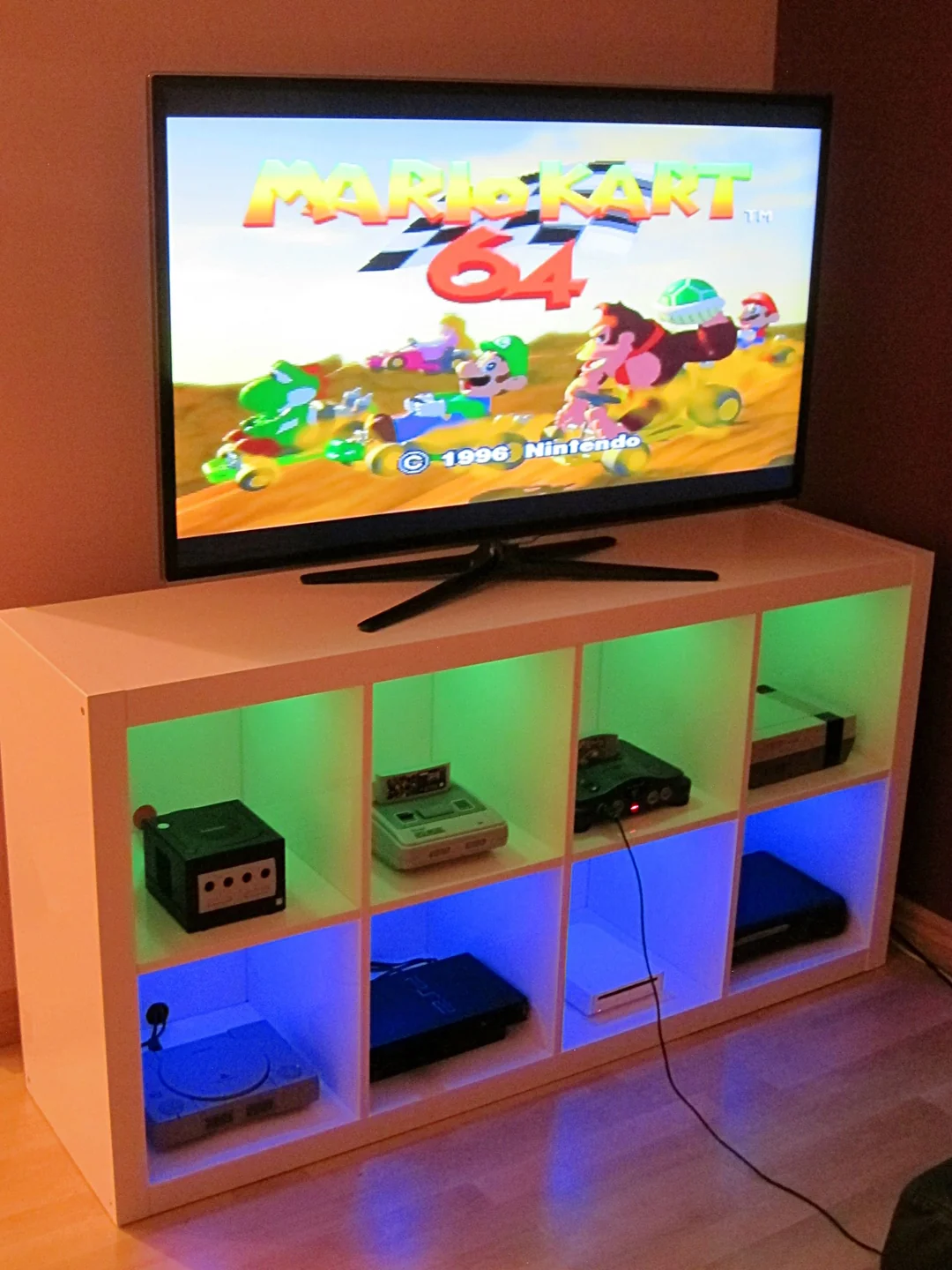 gaming room storage ideas