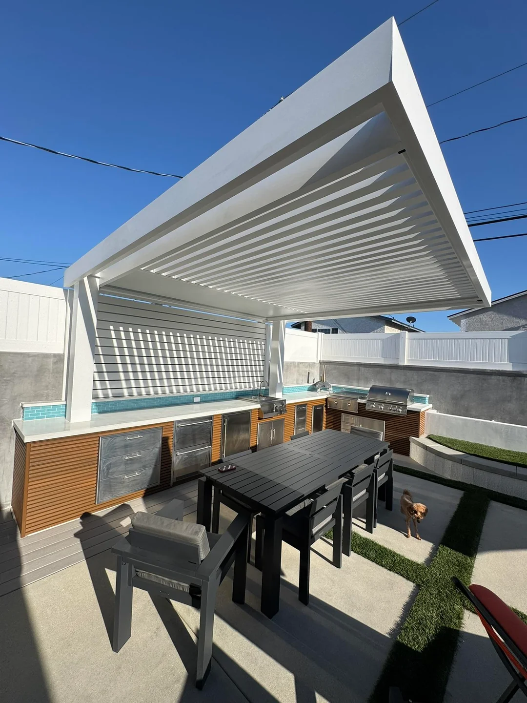 terrace cooking area ideas
