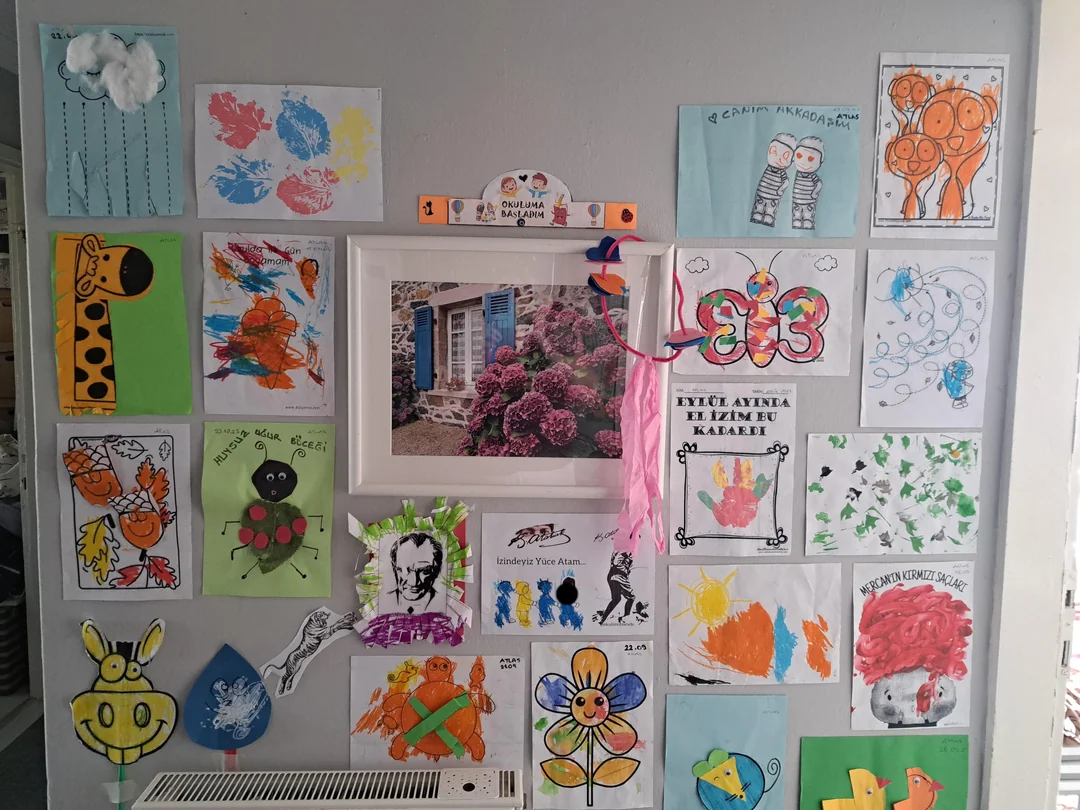kids art corner ideas