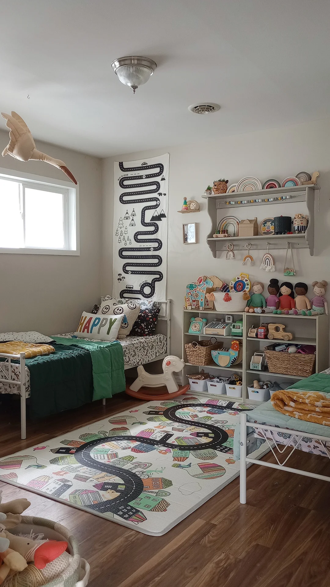 kids room wall storage ideas