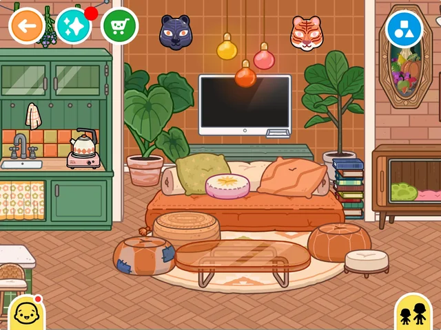 Toca Boca TV wall ideas
