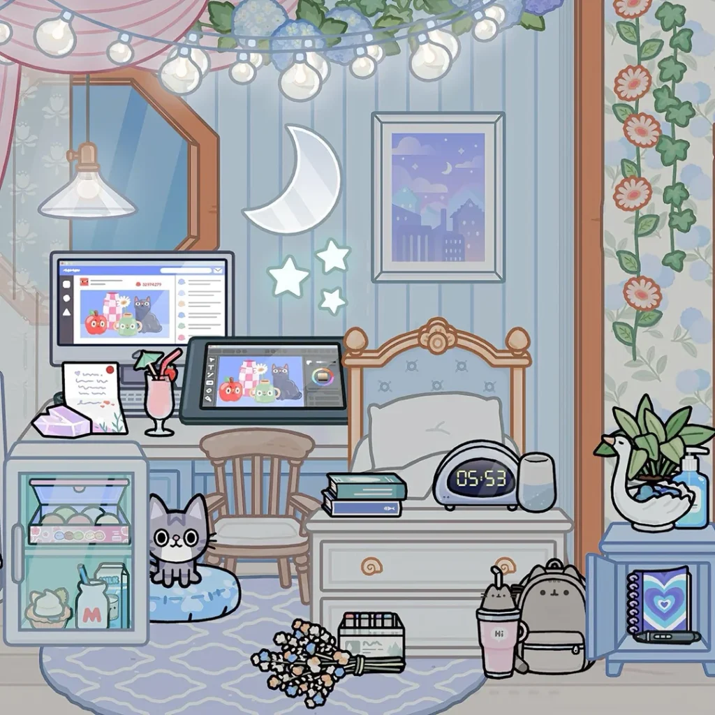 Toca Boca personal room details
