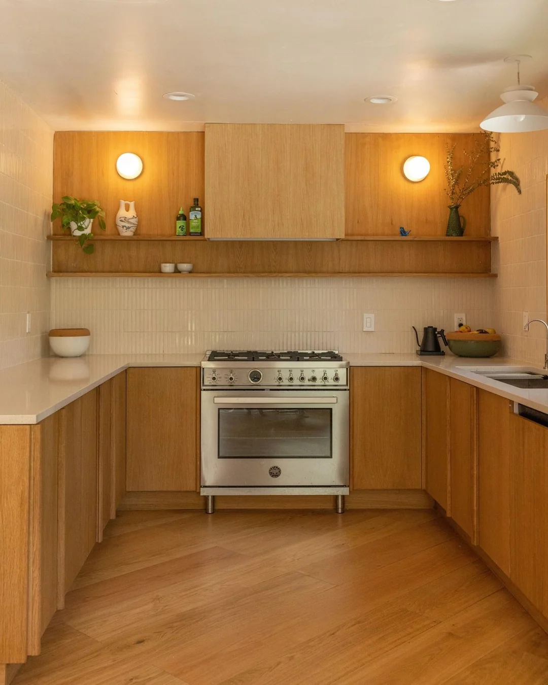 modern straight edge countertop