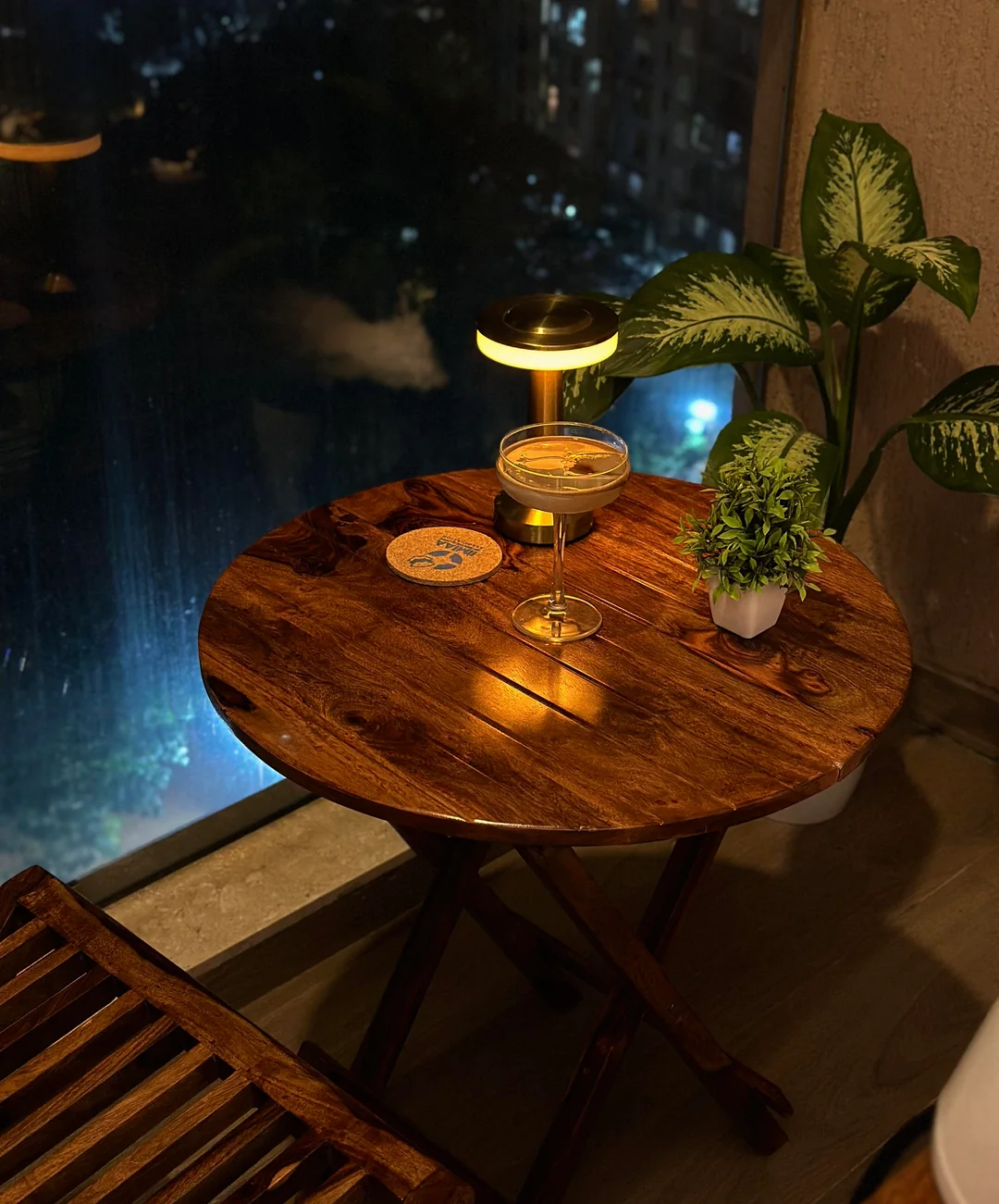 patio coffee station