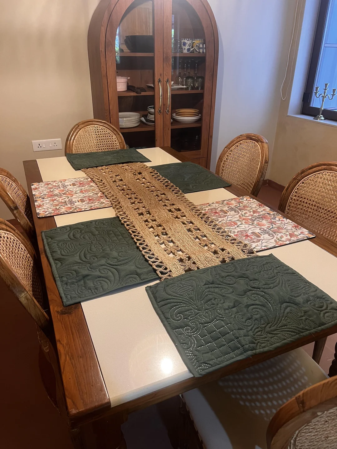 placemats dining table decor
