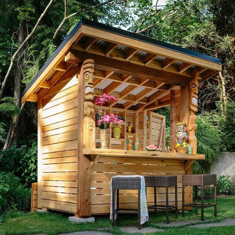 small outdoor bar ideas