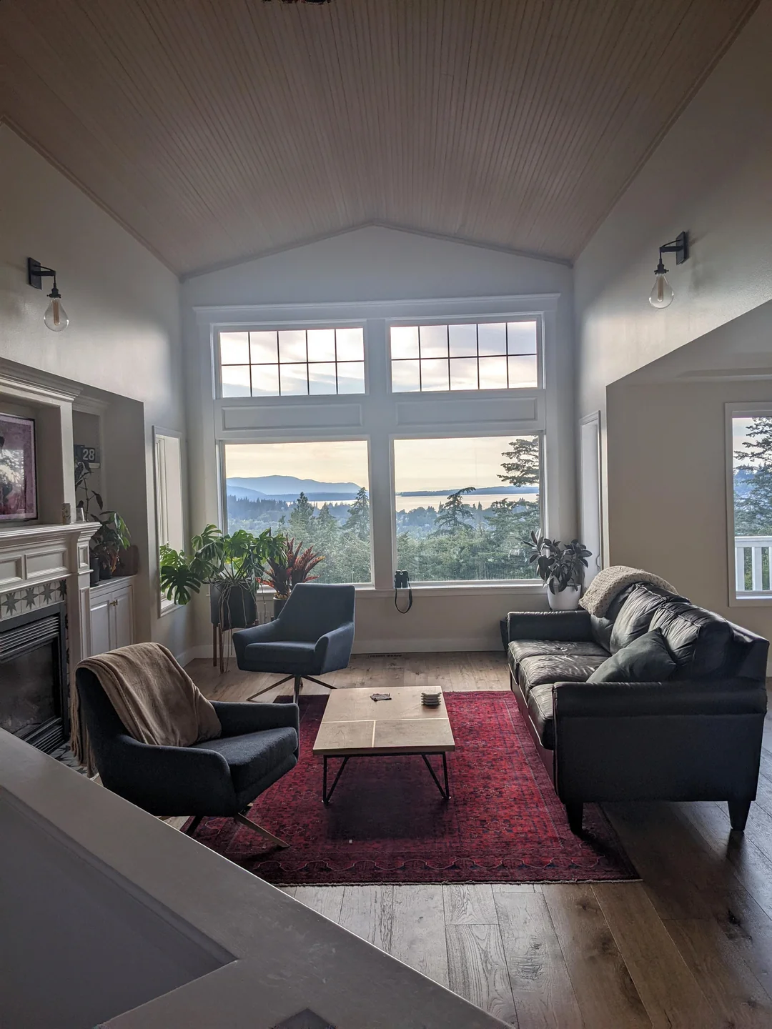 low profile sofa living room
