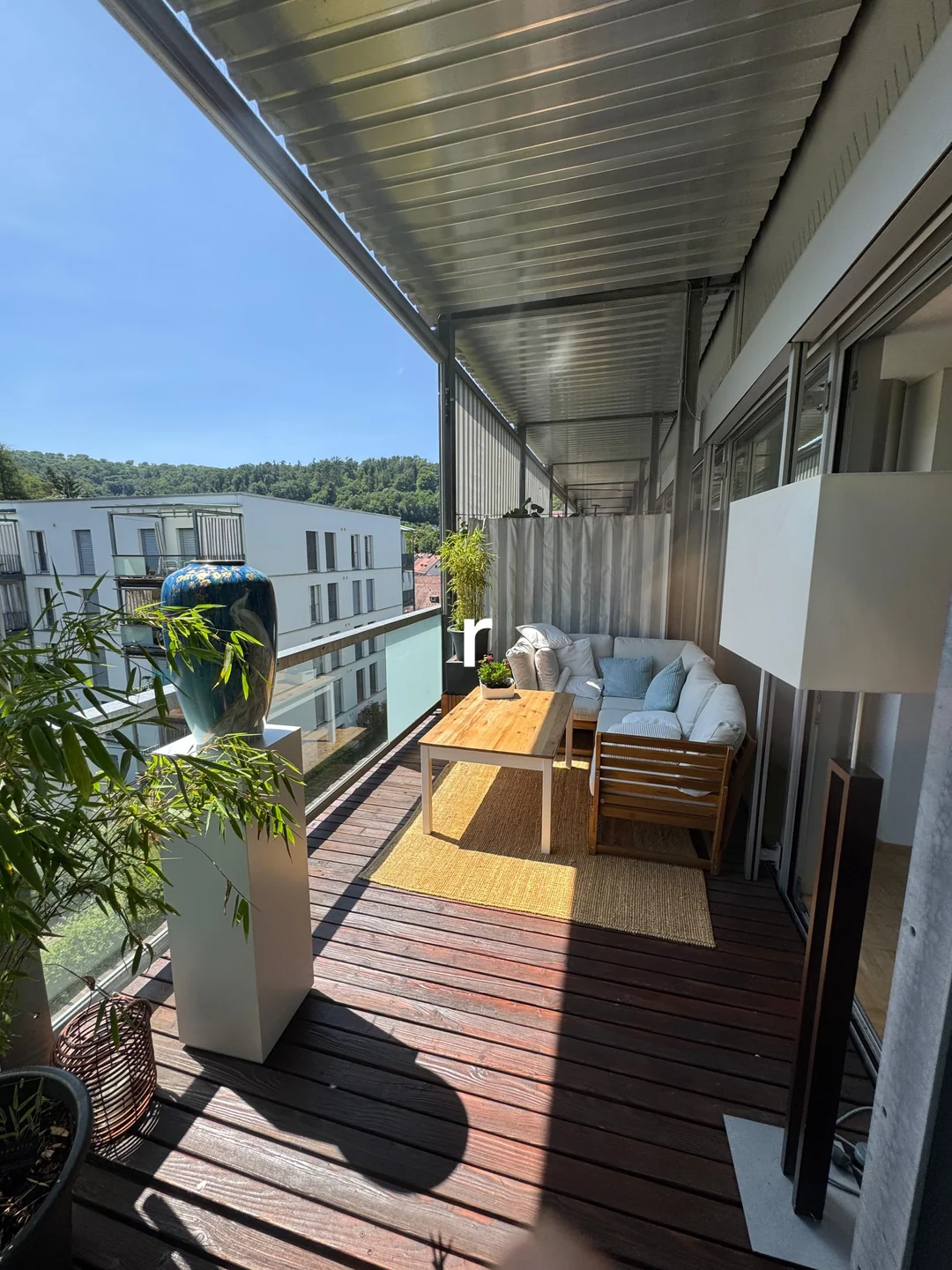 terrace seating ideas 
