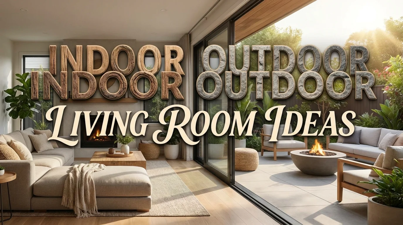 14 Cozy Indoor Outdoor Living Room Ideas for a Relaxed Home