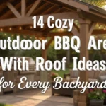 14 Cozy Outdoor BBQ Area With Roof Ideas for Every Backyard