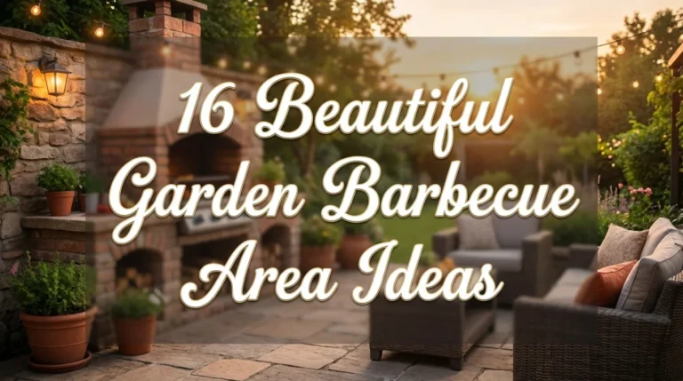 16 Beautiful Garden Barbecue Area Ideas