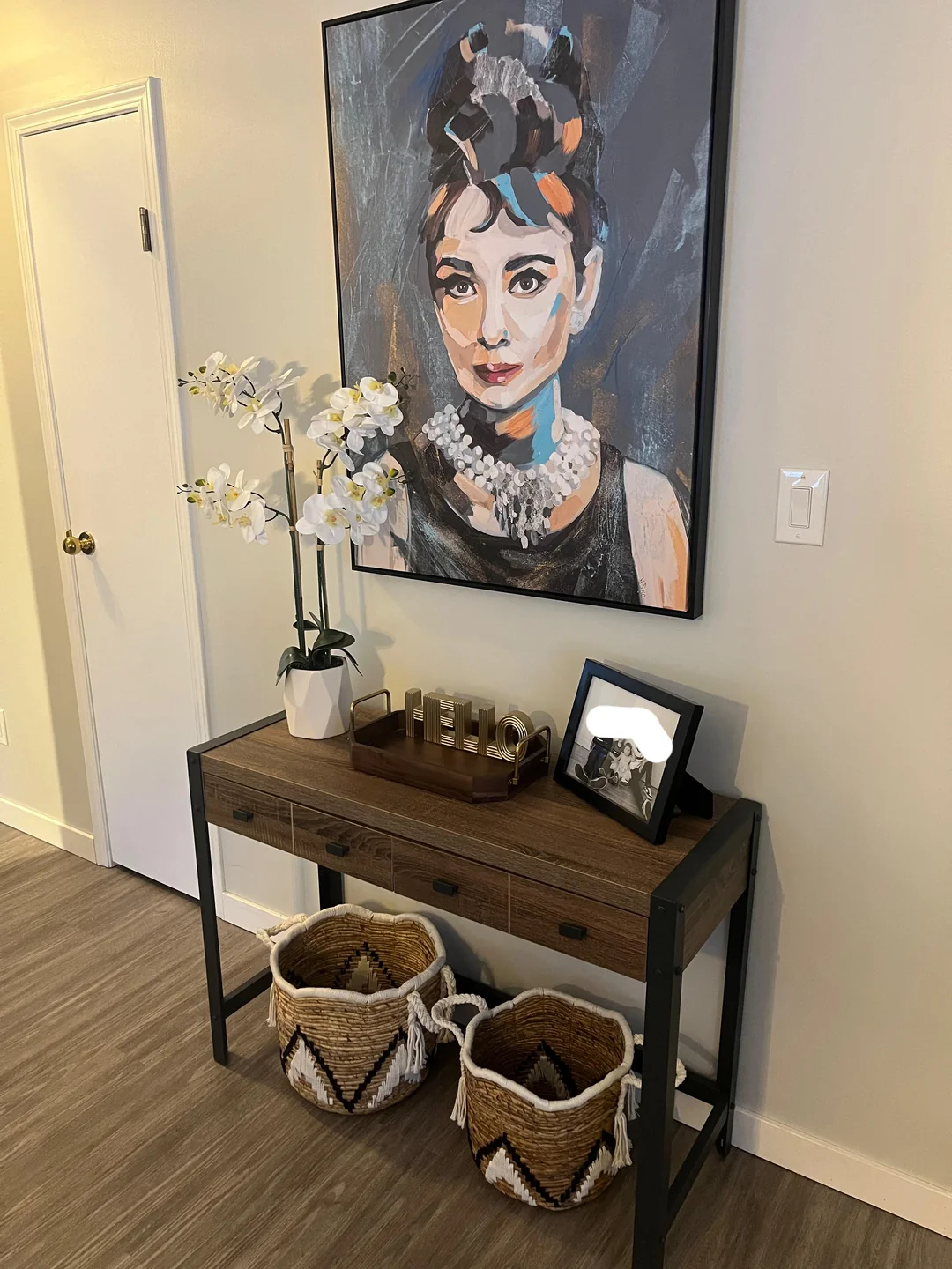 foyer console table decor ideas
