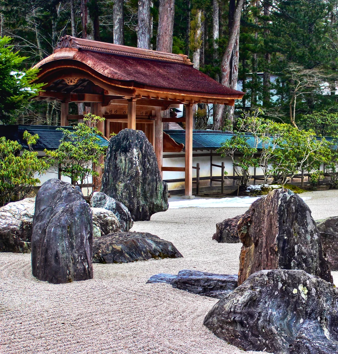 zen garden stone arrangement meaning
