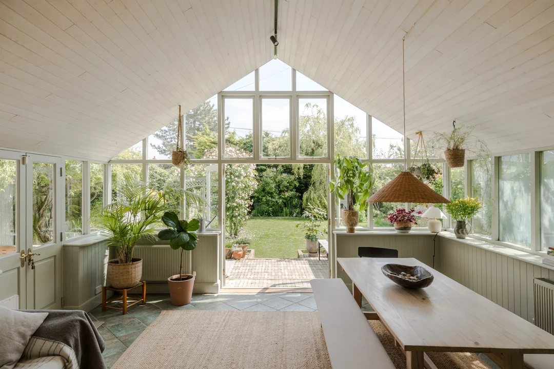 garden dining room extension real setup
