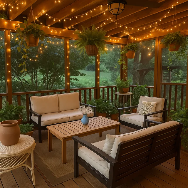 bright terrace open clean design