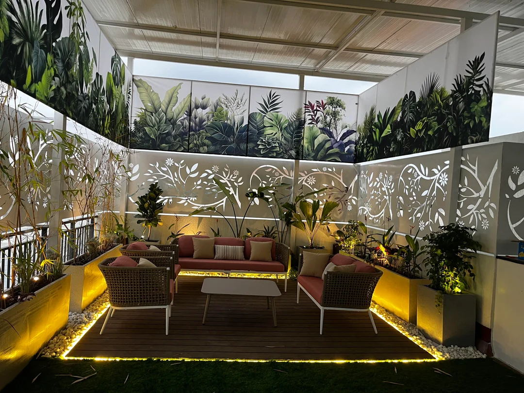 multi functional rooftop space design
