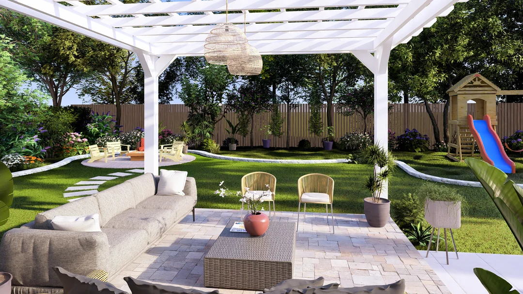 white farmhouse gazebo ideas